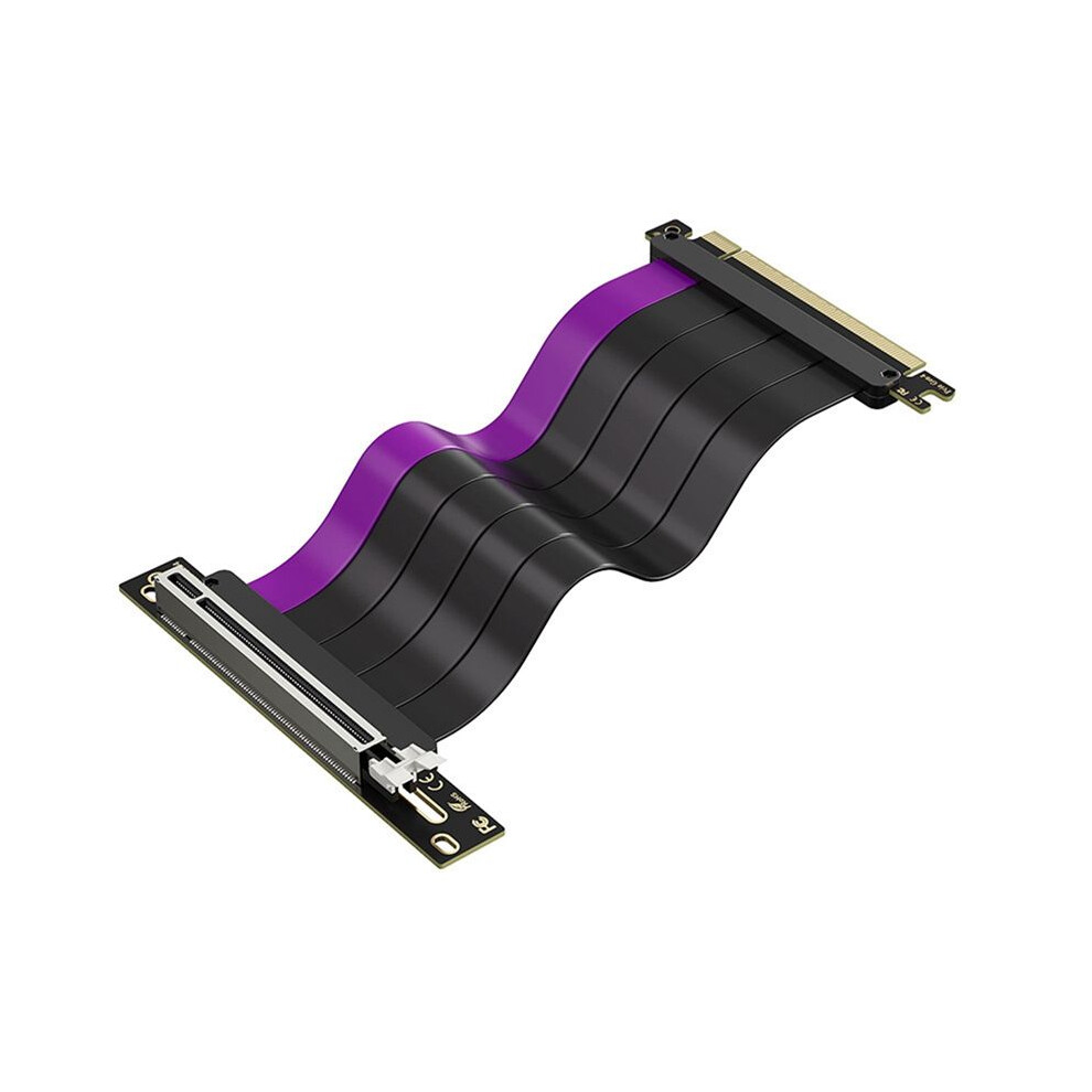 Graphic Card Extension Pcie4.0 Rotor X16 Rotor 16X Desktop Computer Horizontal Vertical Loading Black 6031637842217
