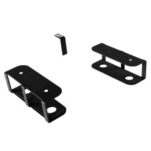 Laptop-Rack, Untertisch-Halterung, Regalhalterung, Multifunktionaler Ablage-Organizer mit Schraub-Metallpaletten-Unterstützung
