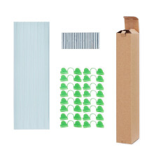 25/50pcs Greenhouse Hoop DIY Grow Tunnel Fiberglass Support-A