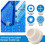 2Pack Pool Ground Plugs Replacement Parts Rubber Winterizing 6