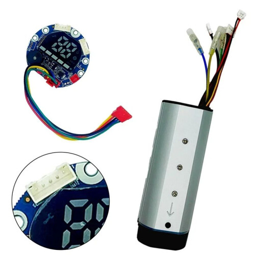 Electric Scooter Controller 36V Dial Display Board for HX for X8 Electric Scooter 36V Controller Dashboard Set 2