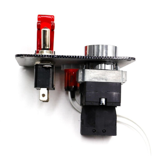 12V LED-Tändningspanel för Racerbilsmotorstart Tryckknappsvippa Kolfiberbilbyte 2