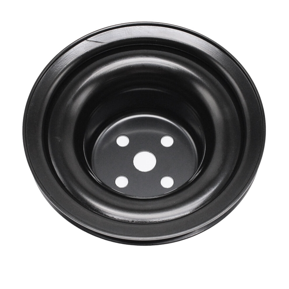 Car Water Pump Pulley Single 1 Steel For Mustang 260 289 302 351W 1965-1969 V88970bk Black 6031252842609