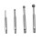 4Piece Telescoping Hole Gauge Set Adjustable NickelPlated Internal Diameter 314mm Precision Measuring Tool 1