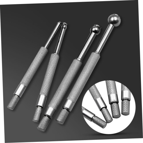 4Piece Telescoping Hole Gauge Set Adjustable NickelPlated Internal Diameter 314mm Precision Measuring Tool 2