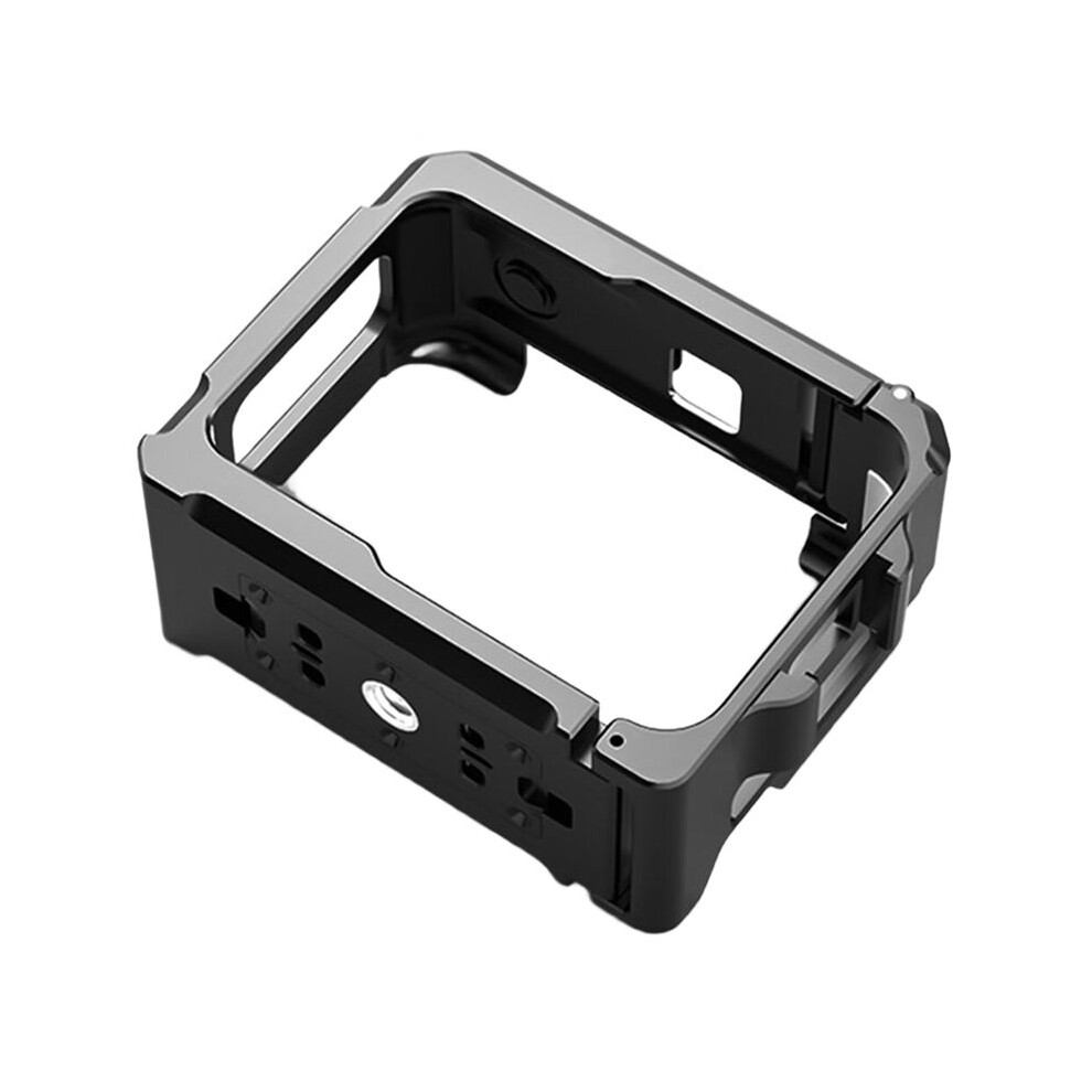 For Go Ultra Aluminum Alloy Frame Cold Shoe Rabbit Cage Sports Camera Protective Case Anti-Fall Accessories Black 4713064550256