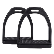 Horse Stirrups 2 Pcs NonSlip Plastic With Rubber Pad Large (L) For Adults And Children Riding