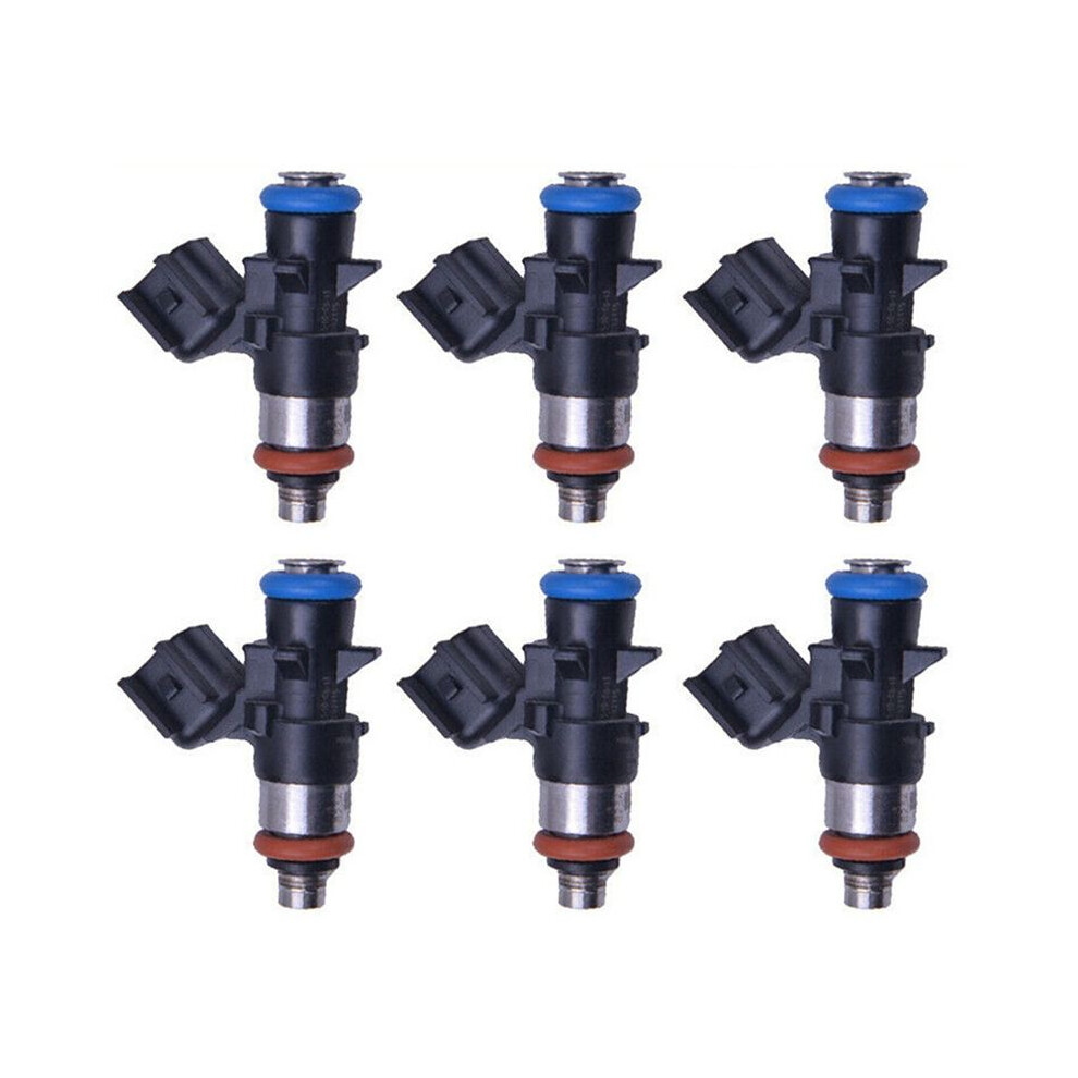 6Pcs Fuel Injectors 0280158233 5184085Ac Fj1147 For Grand Cherokee Avenger Journey Durango 3.6L For 4712528639667