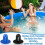 16 Pcs Pool Wall Plug Replacement Swimming Pool Pump Filter Hole Plug for  and  Swimming Stopper 2