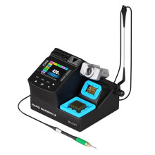 C210 Digital Soldering Station 200W Rapid Heating Adjustable 60 to 460 with Color Screen for Handle Repair,C
