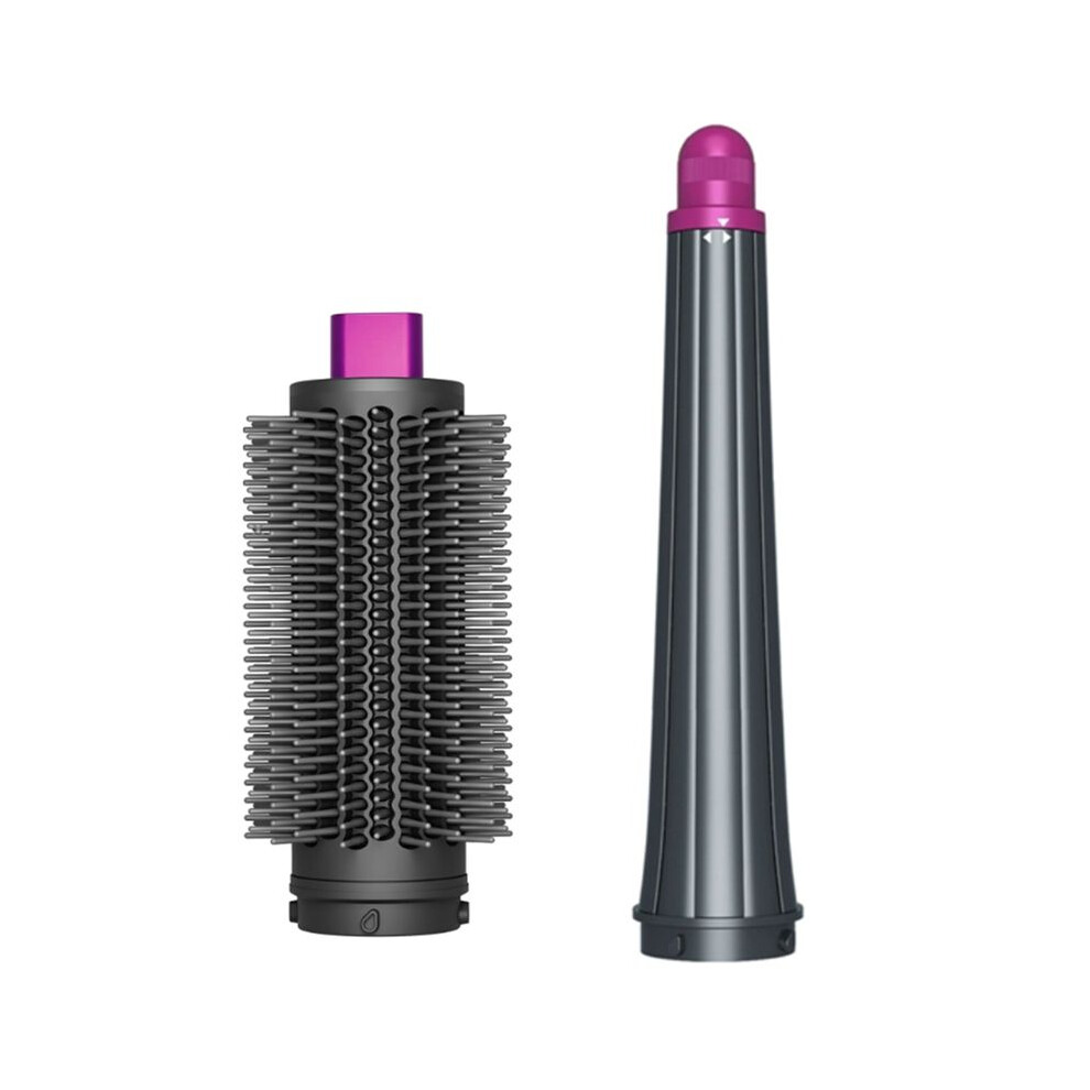 Round Volumizing Brush and 0.78in-1.4in Conical Long Barrels for  Airwrap HS01 HS05 HS08 Curling Iron Attachment C