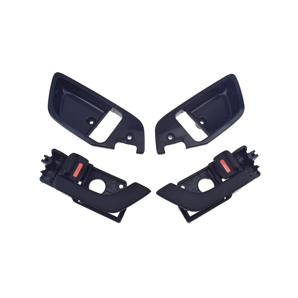 1 Set Inside Door Handle Catch Cover 82610-2C000 82620-2C000 82611-2C000lk 82621-2C000lk For Tiburon 2003-2008 6033312132873