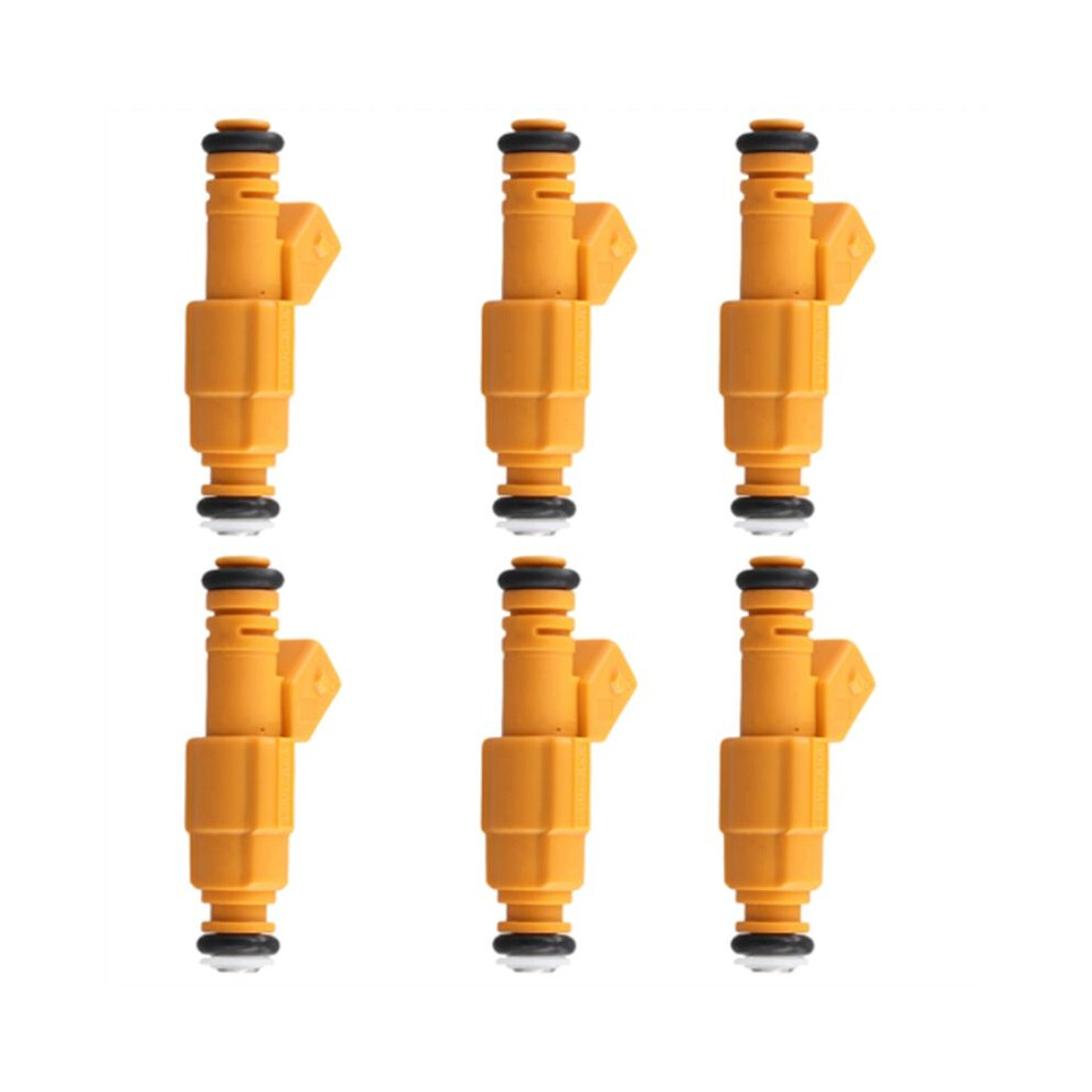 6Pcs Fuel Injectors 0280155710 Fuel Injector Nozzle For Cherokee Comanche 1987-1998 4.0L 4712843153596