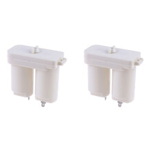 General Various Universal Battery Box for Gas Water Heater - Plastic Dual Compartment Case, Essential Accessory, White