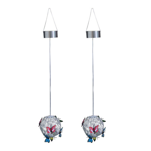 Solar Butterfly Ball Light Decoratieve Ophangbare Home-1 1