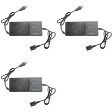 3X 60V 20AH Electric Vehicle Charger 7 Light Display Power Display Current Leakage Protection/Full Pulse EU Plug