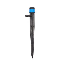100PCS Drip Emitters Sprayer Stake Water-13.5cm blue spring