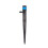 100PCS Drip Emitters Sprayer Stake Water-13.5cm blue spring 1