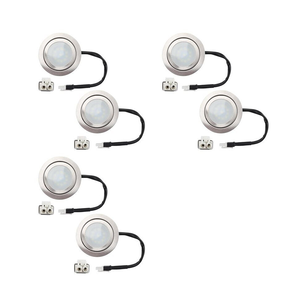 12V 1.5W Range Hood S With El Socket Male, 6Pack Hole Closet Stove Led Recessed, Kitchen Bulb Light 4713927562044