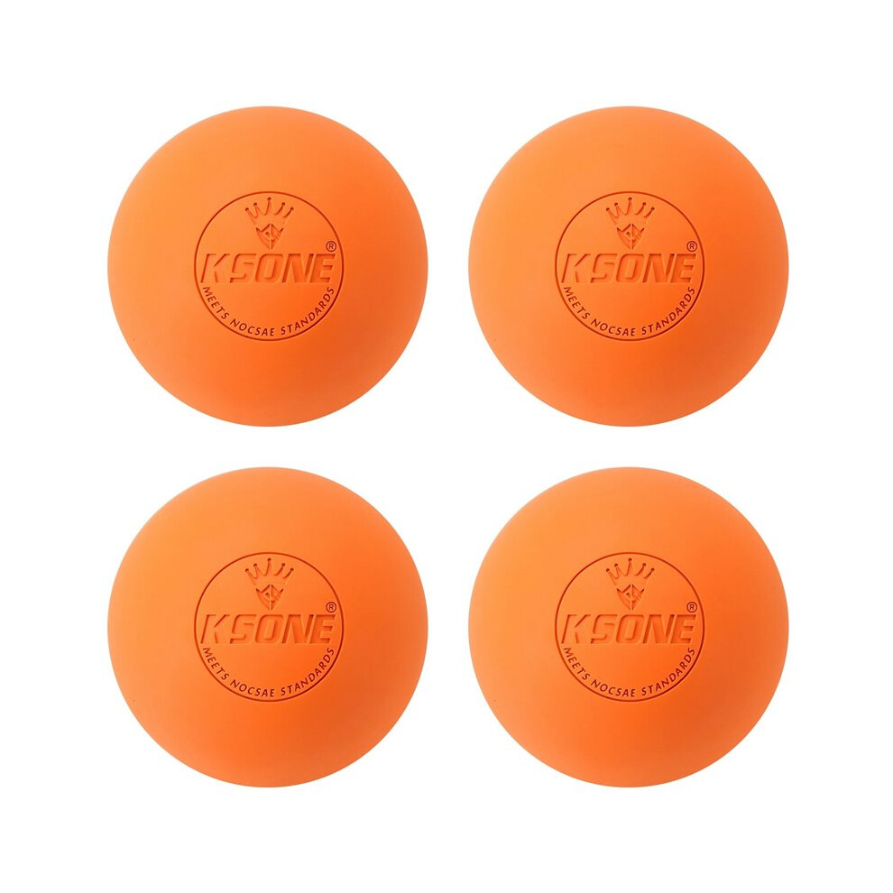 4X KSONE Massage  6.3cm Fascia  Lacrosse  Yoga Muscle Relaxation Pain Relief Portable Physiotherapy  F
