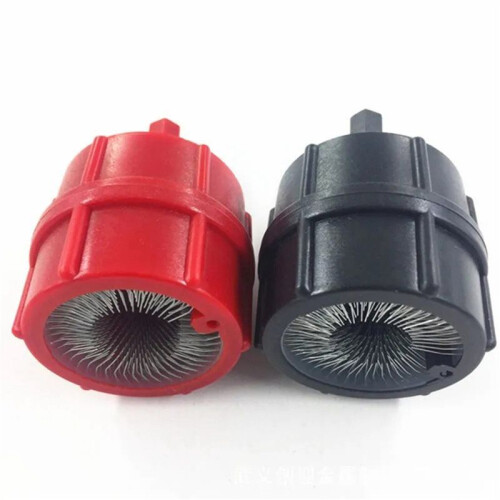 4pcs Plastic Car Battery Terminal Brush Top Post Terminal Cleaning Tool 1
