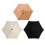 Polyester Parasol Cover Replacement Umbrella Cloth-Black 2