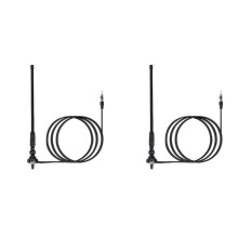 2X Universele Radioantenne AM/FM-Antenne voor Auto, ATV, UTV, RV, Vrachtwagen, Jacht, Waterdichte Radio, Lantaarnconnectorantenne