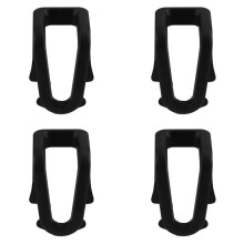 4X Car Door Lock Rubber Gasket Buffer Seal Gasket 4M0837087 for  Q7 2016-2023 Car Accessories