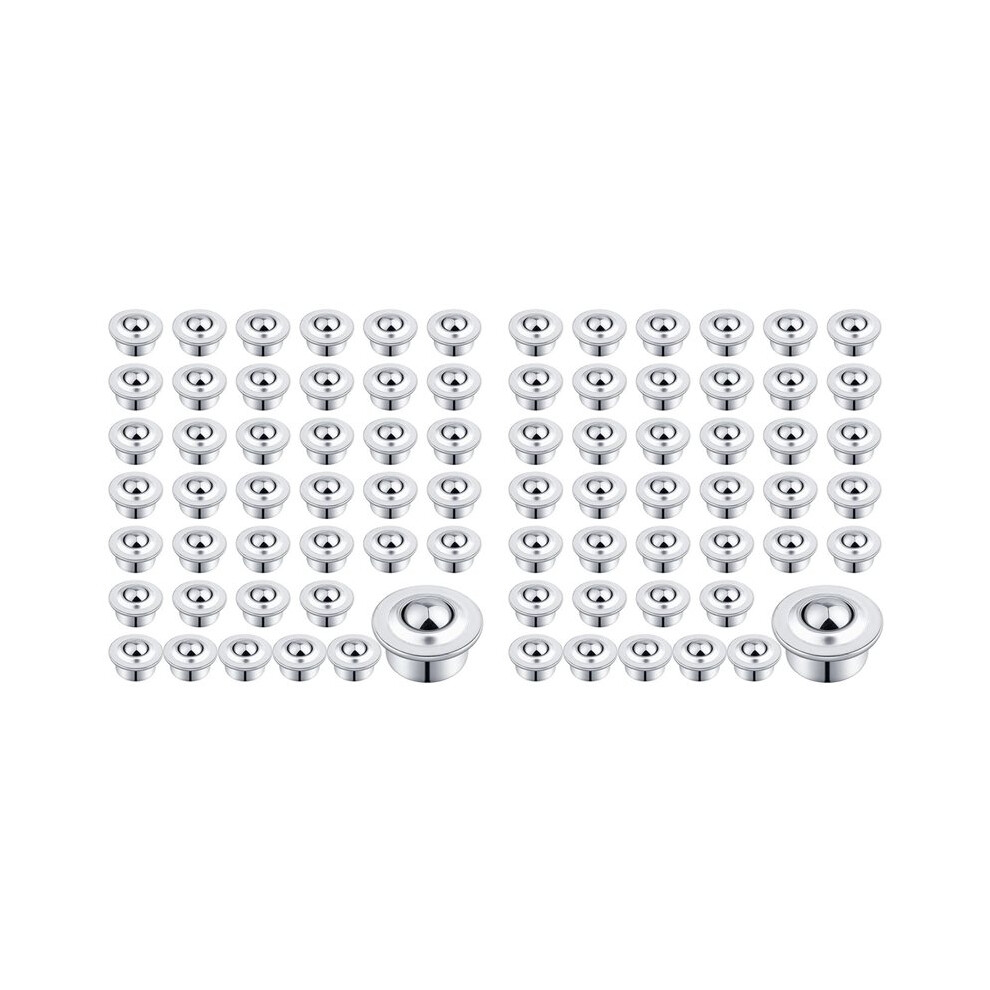 5/8Inch Roller Transfer Bearing, 80Pcs Cy-15H Carbon Steel -Bearing Rollers, Transfer Bearing Casters 6034105836596