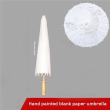 9PCS Paper Parasol Wedding Umbrella Party Favor 60cm Bamboo Umbrellas for Bridal Shower Centerpieces Photo Props