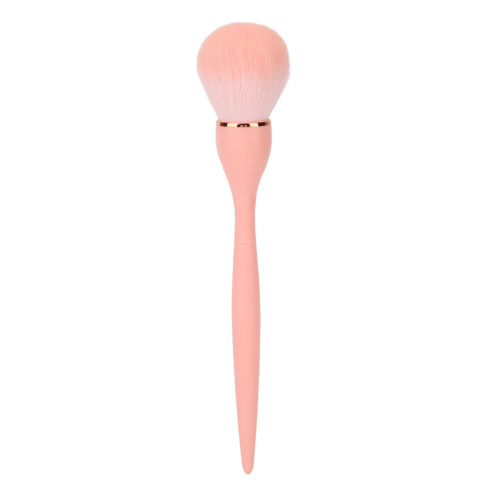Pink Makeup Blush Brush For Loose Powder Soft Synthetic Fiber Portable