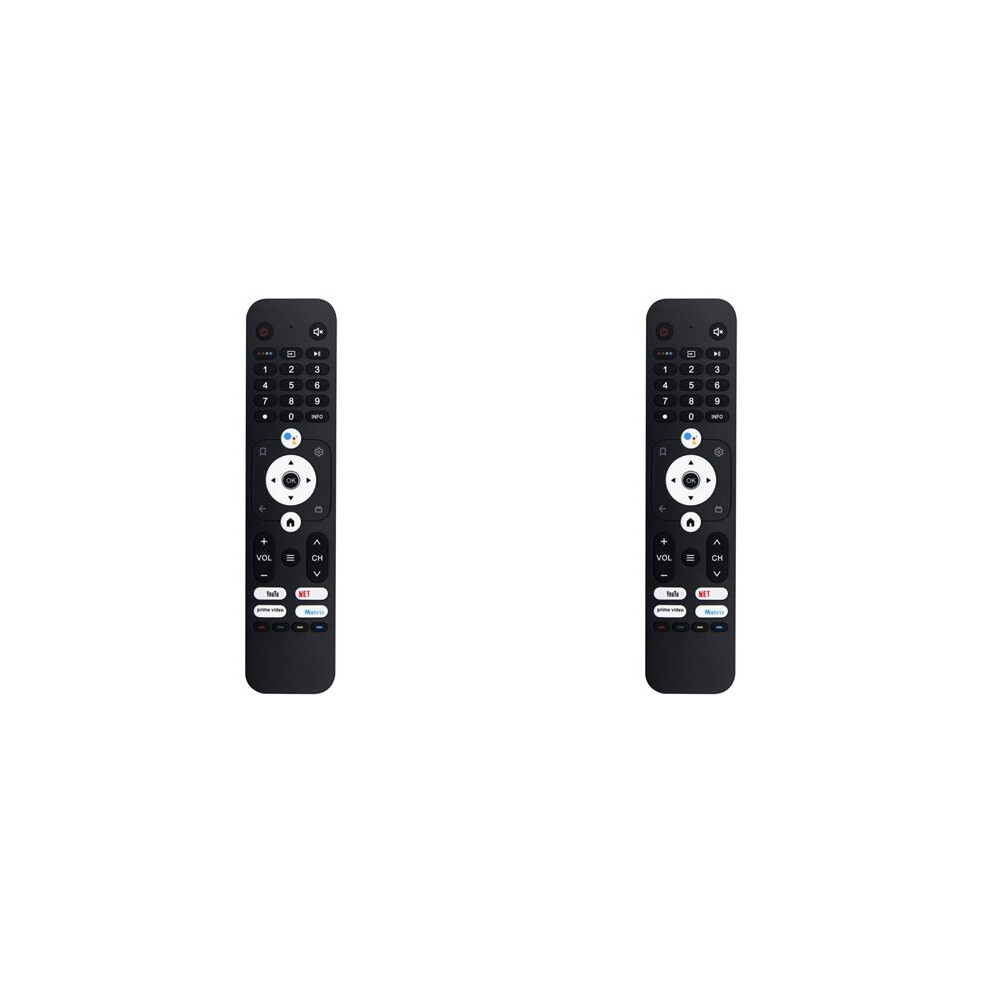2X Htr-U31 Voice Remote Control Replace For H43k66ug H50k66ug H55k66ug H58k66ug Series 4712120813472