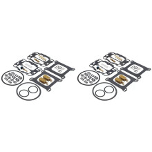 2X Kit de Reconstrução de Carburador Adequado para Edelbrock 1400 1404 1405 1406 1407 1409 1411 1477 para Carter AFB Automotive e Marine