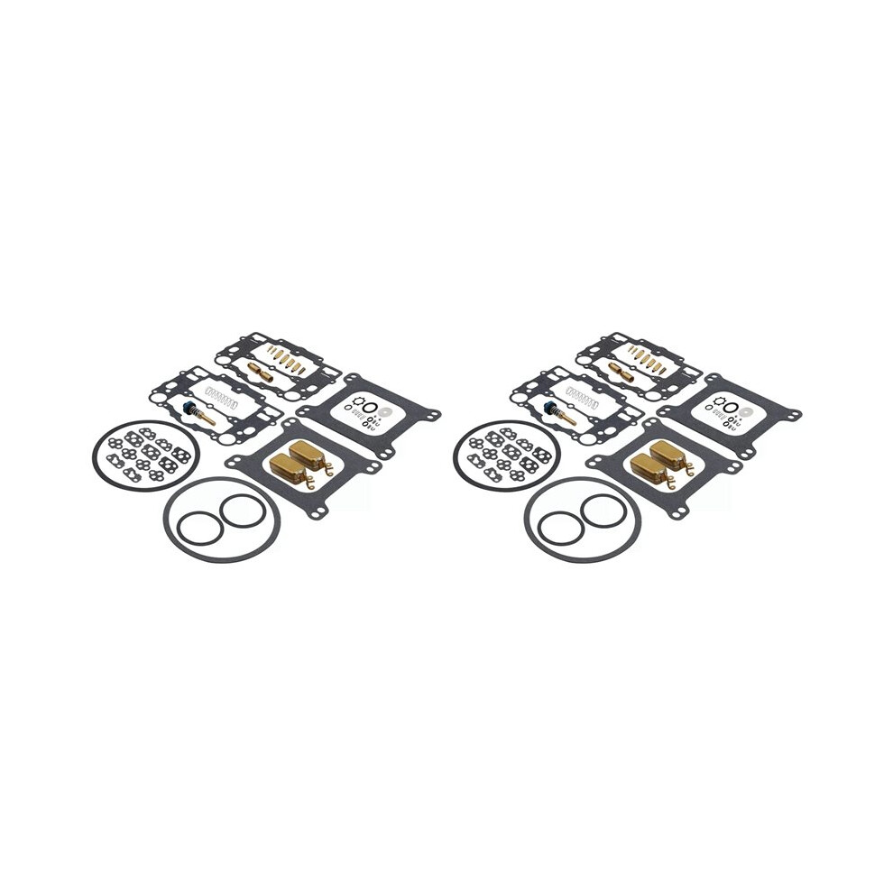 2X Carburetor Rebuild Kit Fit For Edelbrock 1400 1404 1405 1406 1407 1409 1411 1477 For Carter Afb Automotive And Marine 4712931200447