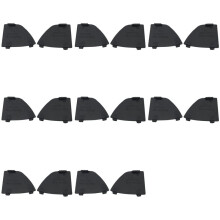 16x B63B-50-101 B63B-50-102 Car Front Lower Bumper Tow Hook Eye Cover Grille Caps for 3 2017-2018