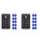2X 125KHz RFID Access Control Keypad EM Card Reader Door Access Control System Door Lock Opener Keyboard System 1