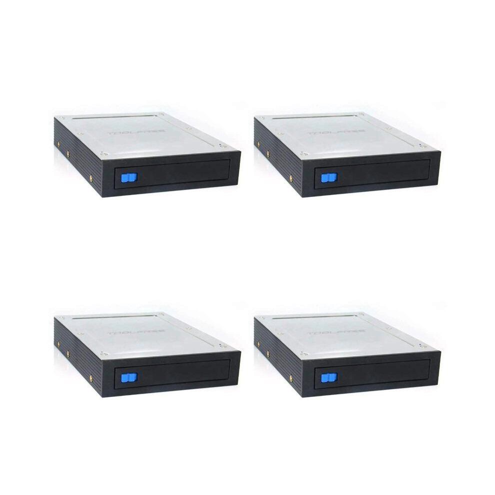 4 Set 2.5 Inch To 3.5 Inch Internal Floppy Bay Iii 6Gbps Tray-Less Mobile Rack For 2.5 Inch Hdd Ssd 4711226546833