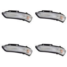 4X voor SAIC ZS RX3 2017-2021 Achteruitkijkspiegel Licht Deur Zijspiegel Richtingaanwijzer Lamp,