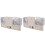 2X Car Interior Roof Light Reading Lights Assembly Front Reading Lamp Ceiling Light for  3 BL 2010 2011 2012 2013 1
