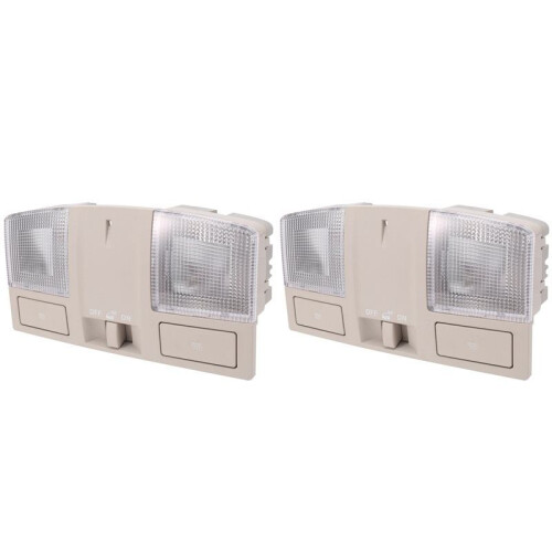 2X Car Interior Roof Light Reading Lights Assembly Front Reading Lamp Ceiling Light for  3 BL 2010 2011 2012 2013
