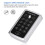 2X 125KHz RFID Access Control Keypad EM Card Reader Door Access Control System Door Lock Opener Keyboard System 6