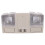 2X Car Interior Roof Light Reading Lights Assembly Front Reading Lamp Ceiling Light for  3 BL 2010 2011 2012 2013 4