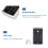 2X 125KHz RFID Access Control Keypad EM Card Reader Door Access Control System Door Lock Opener Keyboard System 4