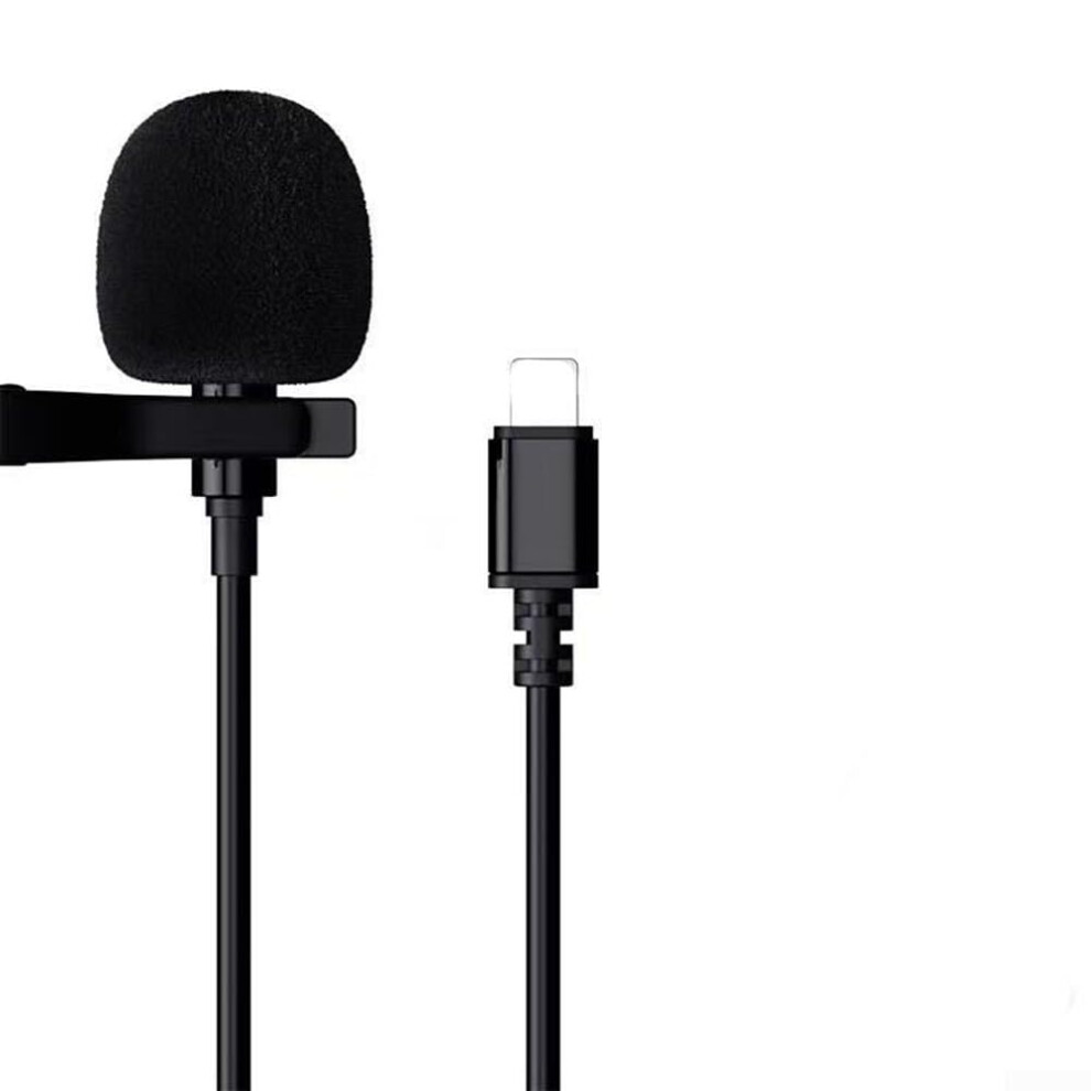Lavalier Microphone With 3.5Mm And Typec Connectors For Vlogs And Live Streams 9189345444937