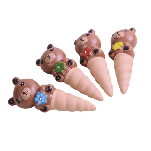 4Pcs Cartoon Bear Automatic Plant Dripper Bedroom Dormitory