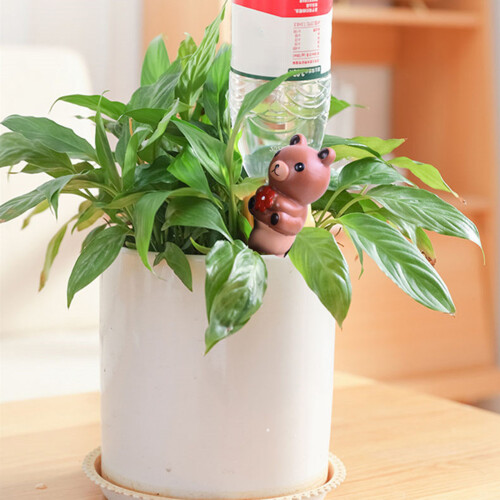 4Pcs Cartoon Bear Automatic Plant Dripper Bedroom Dormitory 2