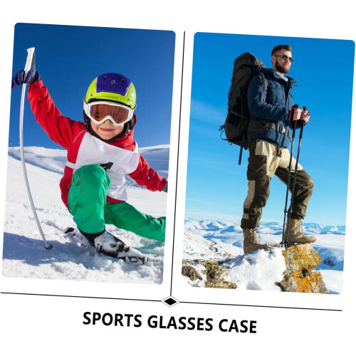 Ski Goggles Storage Box for Snowboard  Ski Glasses Protective Case 2