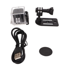 Telecamera subacquea con design a ventosa magnetica, action camera 4K, visione notturna automatica, guscio impermeabile, batteria a lunga durata,