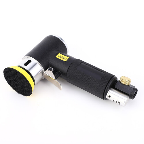 Efficient Sanding Precision Pneumatic Air Angle Sander 15000RPM Adjustable Speed Hook and Loop Disc Mount Low Vibration Design for Auto Body Work 2