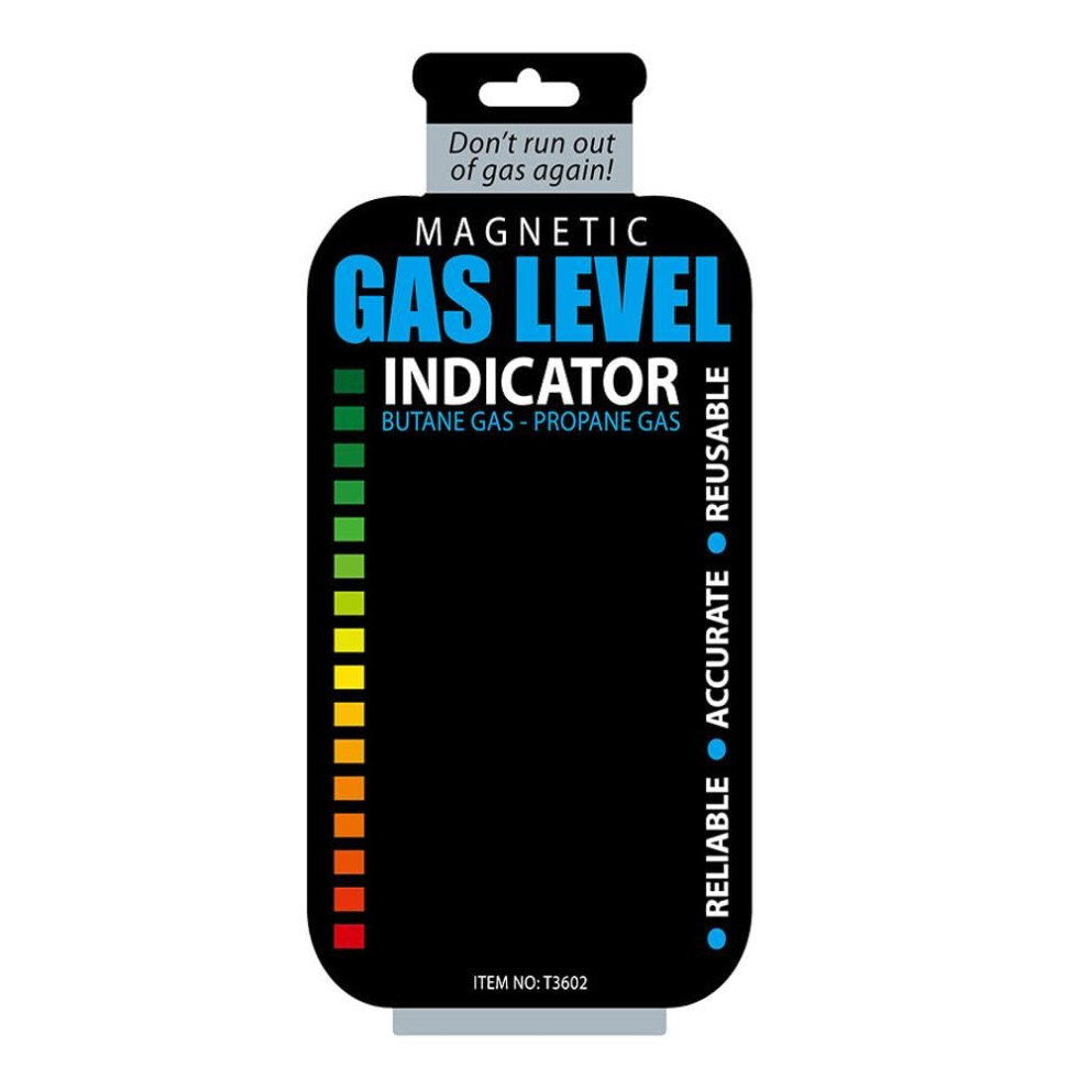 Propane Butane LPG Fuel Gas Tank Level Indicator Magnetic Gauge Stick Temperature Measuring For LPG Cylinders One Piece